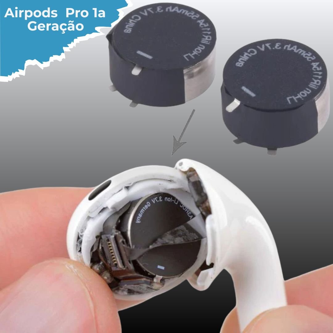 bateria airpods pro geração