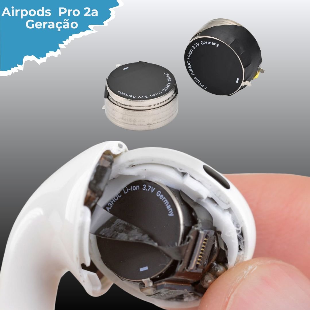 bbateria airpods pro 2 geração