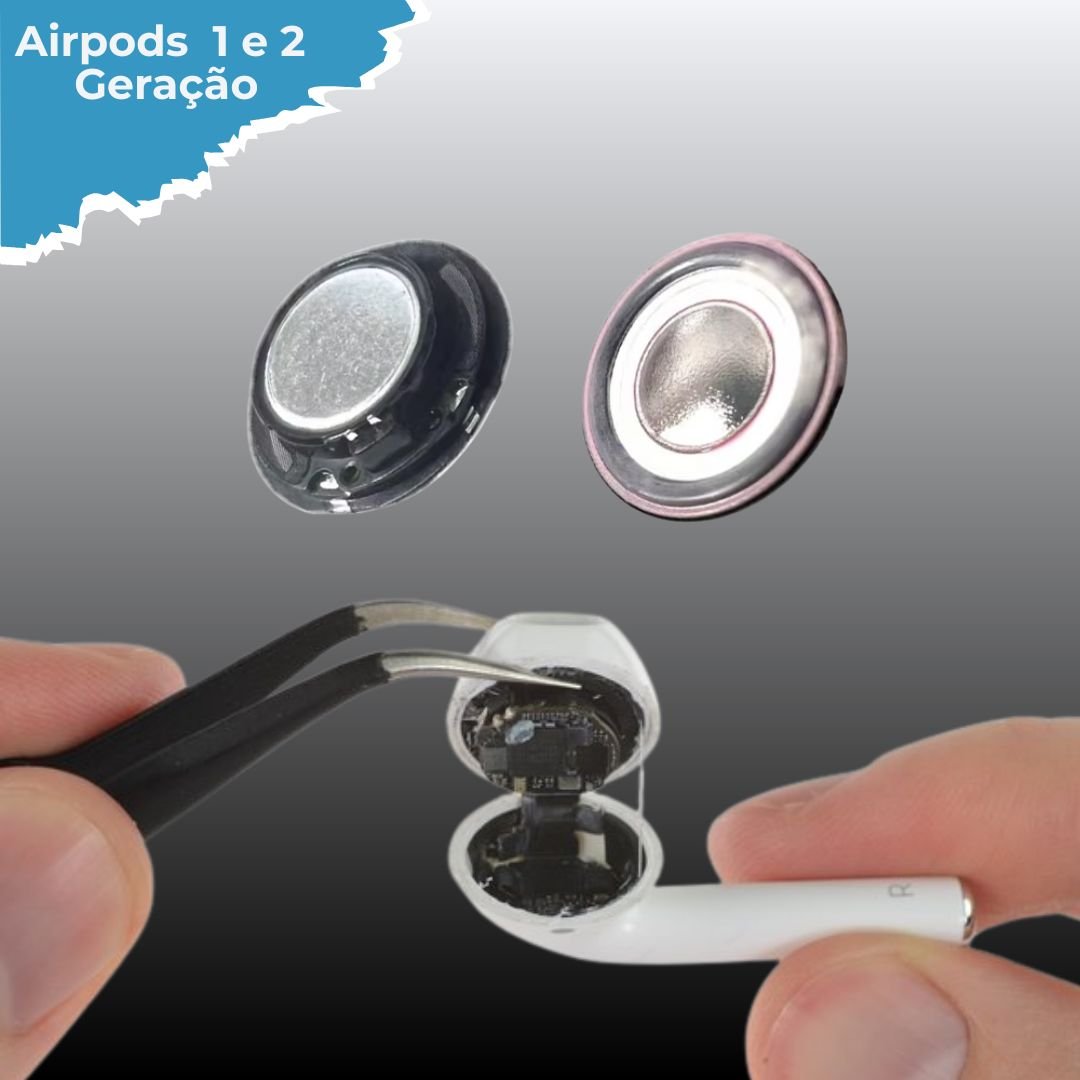 capsula audio airpods 1a geração